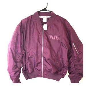 PINK Victoria secret jacket maroon